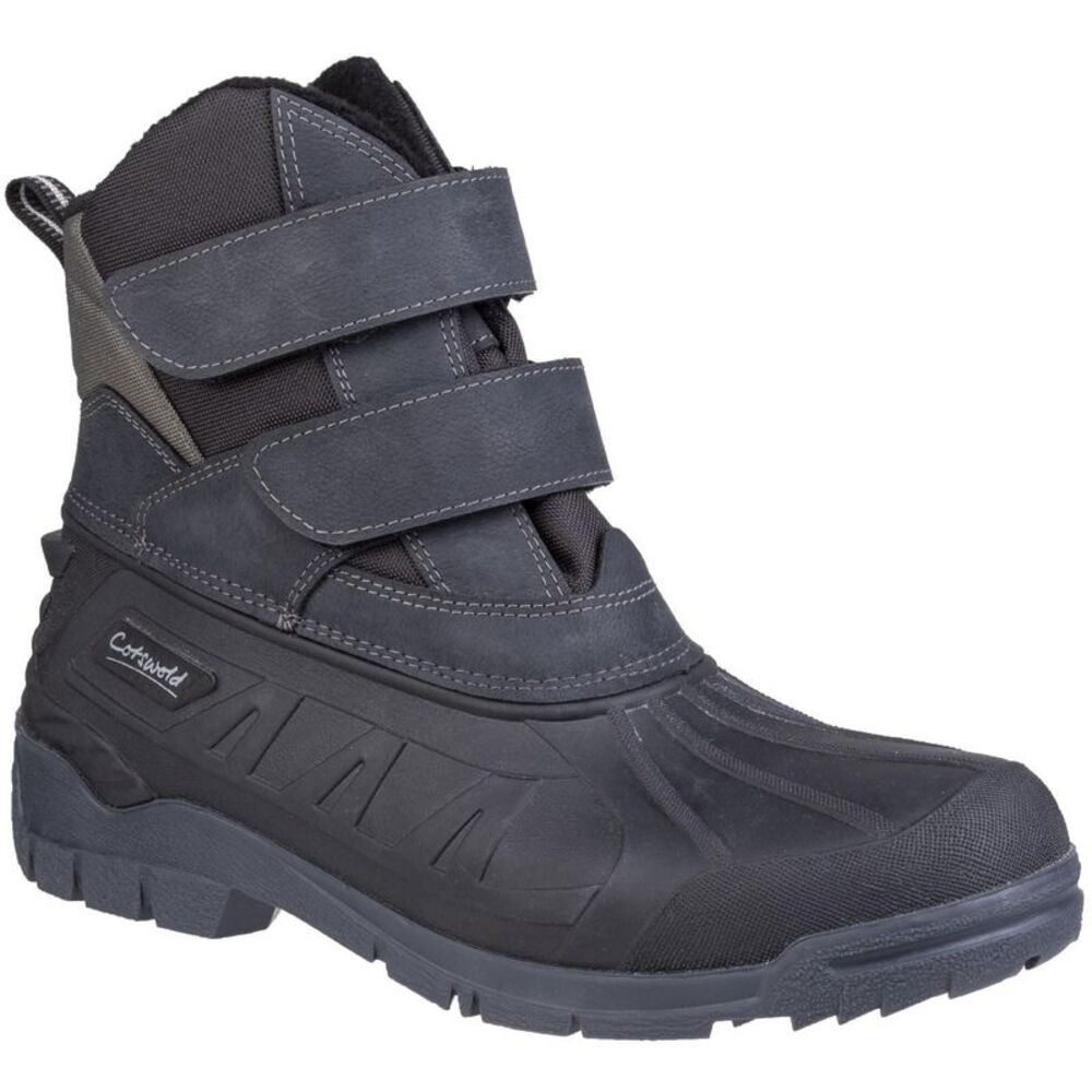 Cotswold Mens Kempsford Hybrid Wellington Boot / Black